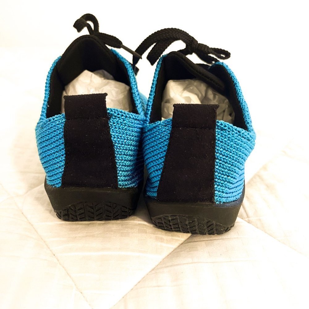 New Arcopedico LS Turquoise Knit Travel Walking Shocks Sneakers Size10 EU41 - Picture 7 of 11